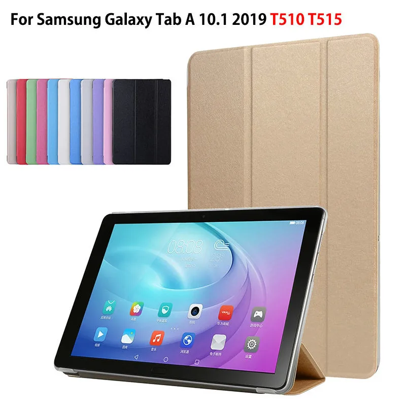 Чехол для samsung Galaxy Tab A 10 1 2019 T510 T515 SM чехол планшета из искусственной кожи с