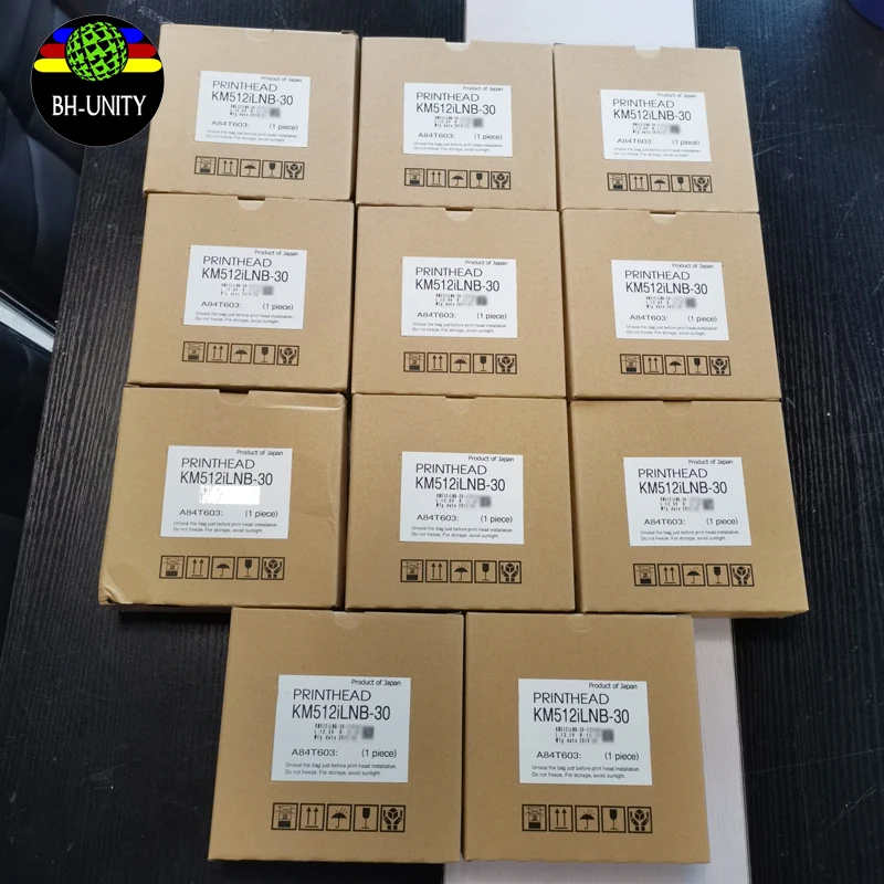 

Оригинальная печатающая головка Konica Minolta 512iLNB 30pl KM512i Cabezal для струйного принтера konica Allwin Solvent