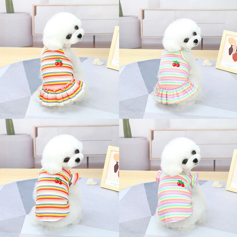 

2021 New Couple Pet Dog Clothes Spring Pet Clothing for Small Medium Dogs Costume Puppy Pet Shirt Clothes for Dogs