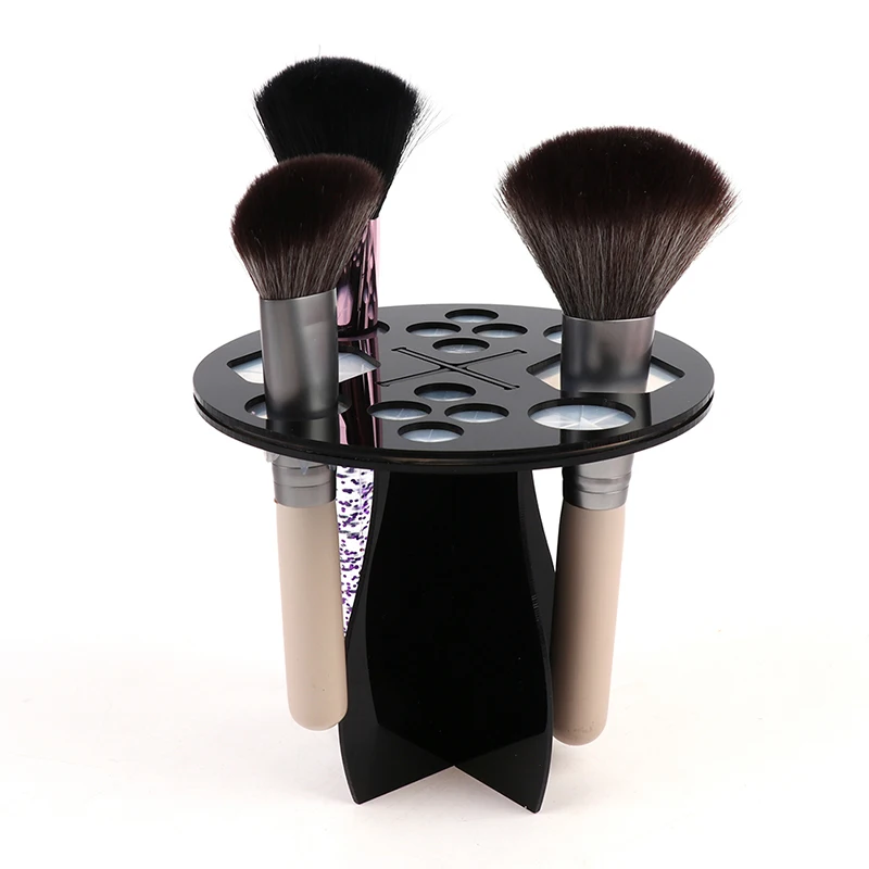 Подставка для сухих кистей макияжа с 14 отверстиями |