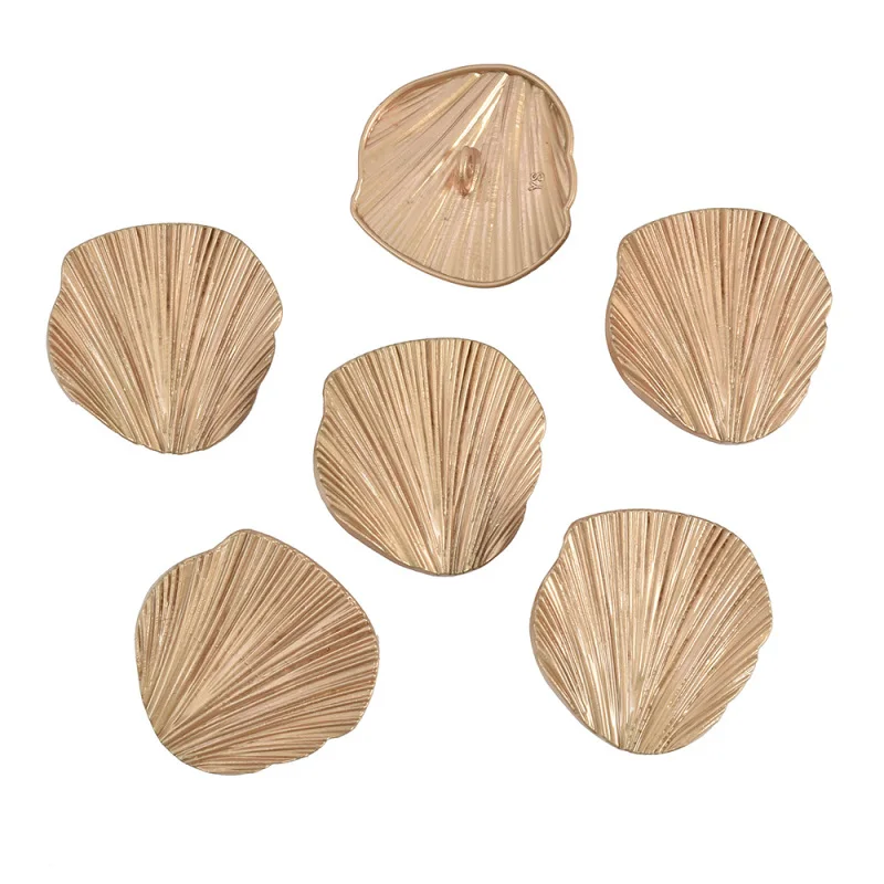 6 шт./лот 18 мм креативные металлические пуговицы для одежды рубашек пальто