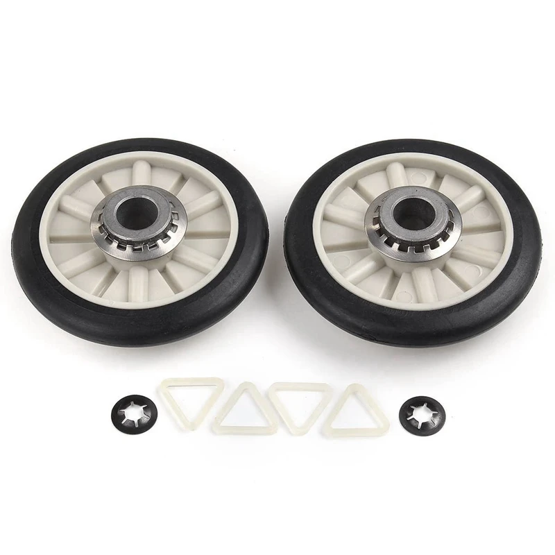 

HOT-2PCS 349241T Dryer Drum Roller Kit for Whirlpool Kenmore Sears