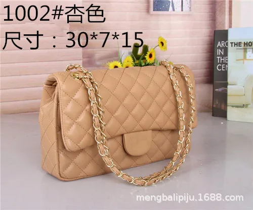 

Luxury brand classic fashion ladies bag trend casual atmosphere simple one-shoulder chain diamond bag