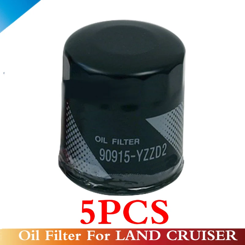 Масляный фильтр CAPQX 5 шт. для LAND CRUISER PRADO CROWN CAMRY CELICA HILUX PREVIA HIACE YARIS AURIS 4runner 90915-YZZD2 |
