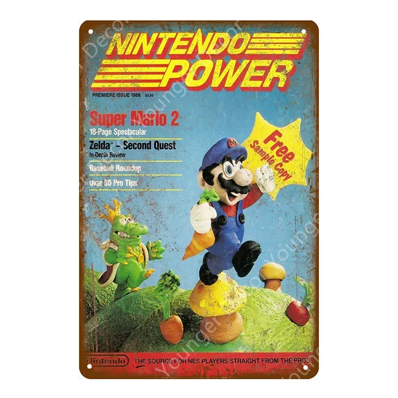 YD6350EI Классическая видео игра ET плакат игровой металлический оловянный знак для детской комнаты игровой центр домашний декор винтажная геймерская доска YI-099 - Цвет: YD6350EI
