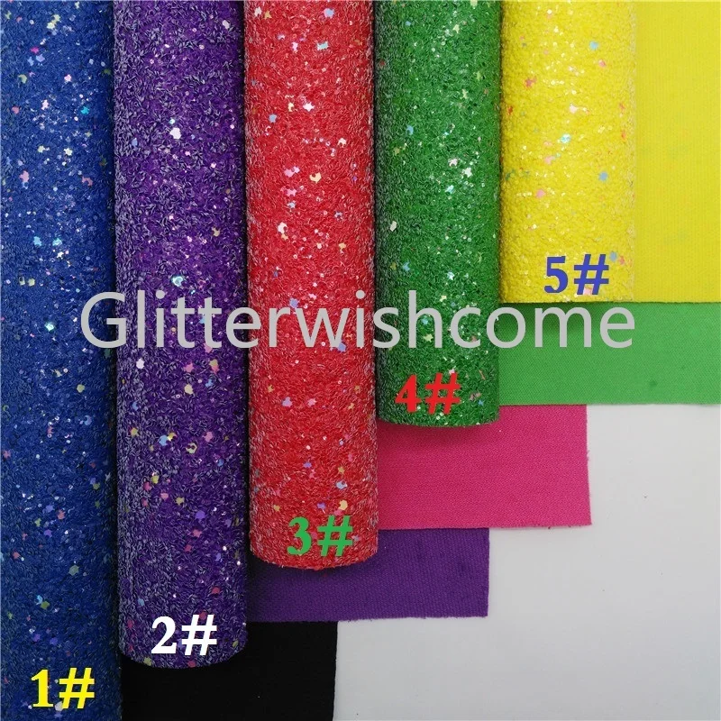 Ткань Glitterwishcome 21x29 см Размер A4 блестящая кожа крупная ткань из искусственной кожи