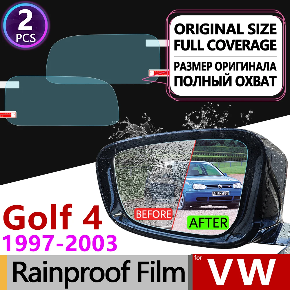 Для Volkswagen VW Golf 4 MK4 1997 2003 1J полное покрытие противотуманная пленка зеркало заднего