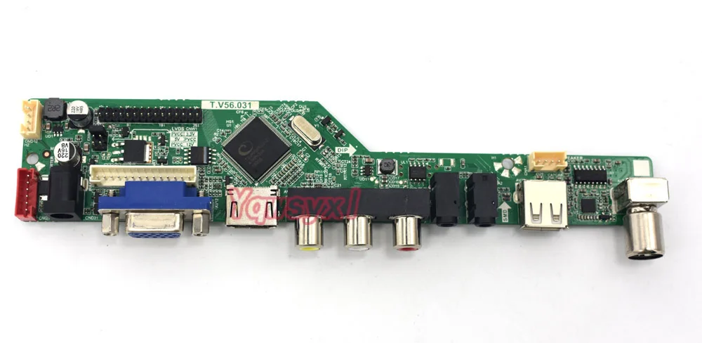 Yqwsyxl комплект для LTN156AT20-H01 LTN156AT20-W01 ТВ + HDMI VGA AV USB светодиодный ЖК-экран контроллер
