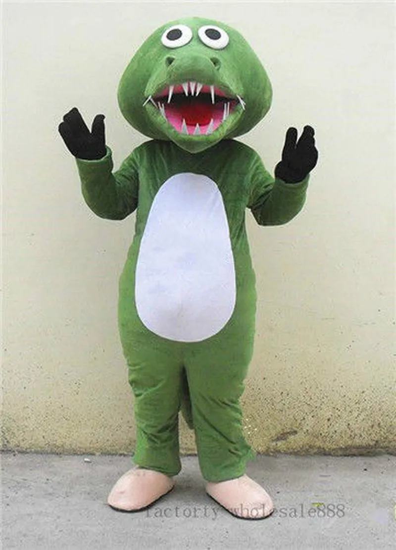 Костюм-талисман крокодил на Хэллоуин для взрослых | Тематическая одежда и