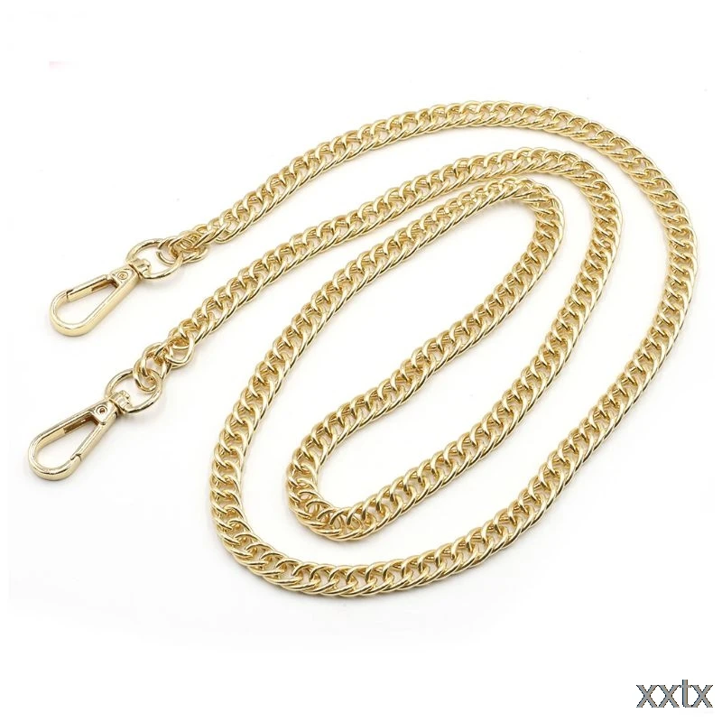 

120cm DIY Chain Strap Handbag Chains Accessories Purse Shoulder Crossbody Replacement Straps with Metal Buckles