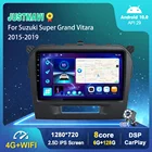 Автомобильный радиоплеер 6G 128G Android 10 для Suzuki Super Grand Vitara 2015-2019 GPS стерео DSP Carplay OBD BT No 2 Din DVD 9 