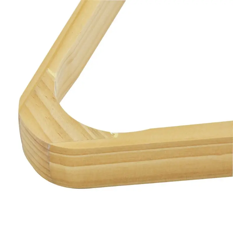 

Wood Triangle Shape American Billiard Balls Organize Sturdy Racks Snooker Game Club Storage Accessory
