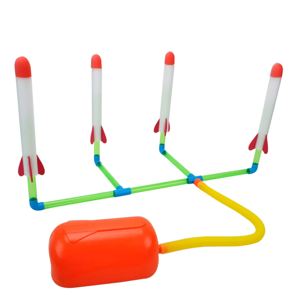 Новый набор для бластера Air Stomp Rocket включает в себя насос пусковую площадку и 1 или