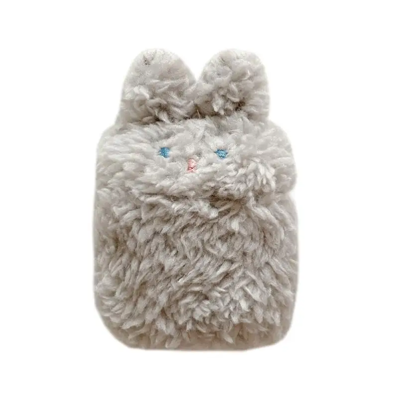 

Fluffy Plush Bunny Earphone Protective Case Cover for Airpods 1 2 Cartoon Plush Bear Protector Wireless Bluetooth Storage box