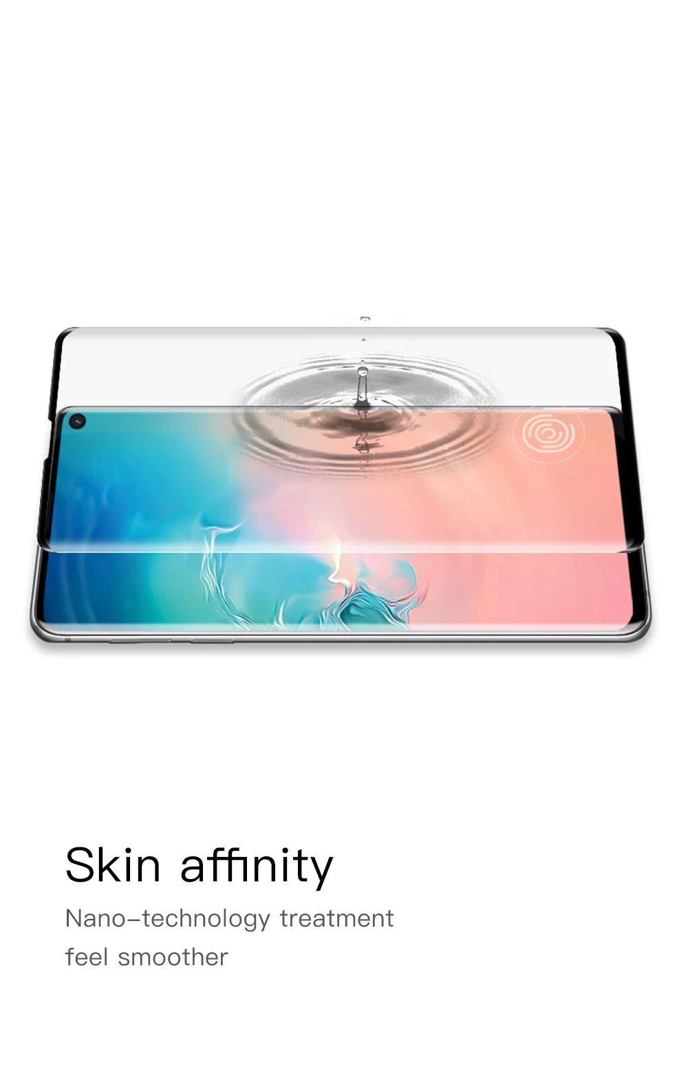Разблокировка отпечатков пальцев закаленное стекло для samsung Galaxy S10 Plus S10 5G защитное стекло протектор экрана для samsung M10 M20 M30