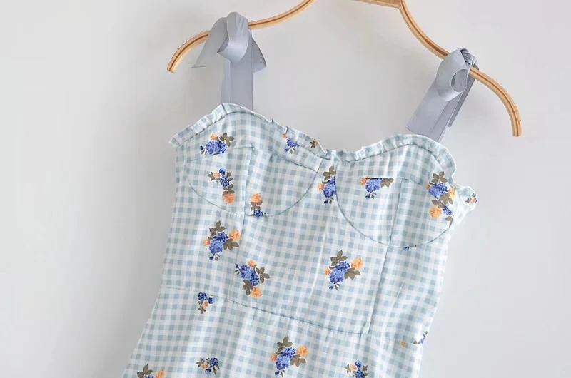 Винтажное женское платье Maxdutti 2021 с цветочным принтом элегантное пикантное