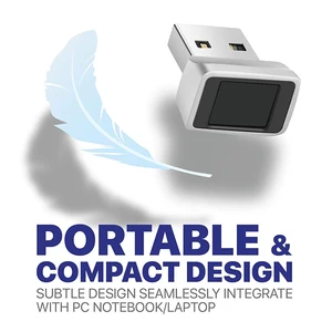 for windows 10 hello usb fingerprint reader pc notebook lock biometric scanner laptop password free loginsign in unlock module free global shipping