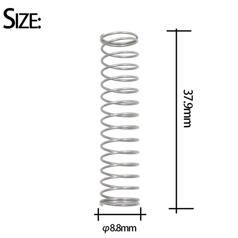 3 шт труба Поршневой клапан Пружинные аксессуары запасные части | Спорт и