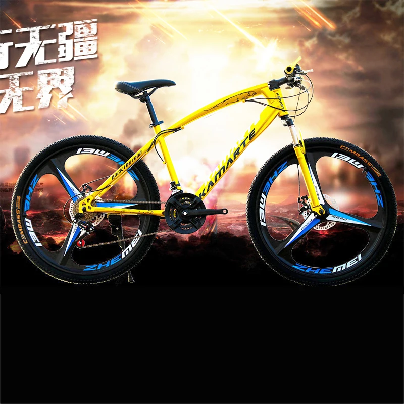 Велосипед Helliot 21 скорость углеродный горный велосипед толстые шины амортизаторы