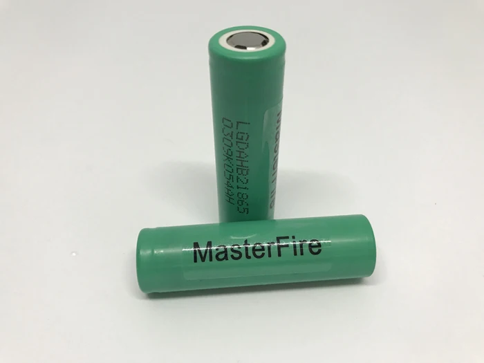 Оригинальная перезаряжаемая литиевая батарея MasterFire 18 шт./лот LG 3 7 в 1500 мАч ICR18650HB2