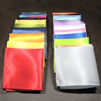 new men s suits pocket towels small square wedding party dresspajamaspure color handkerchief black red blue green yellow purple