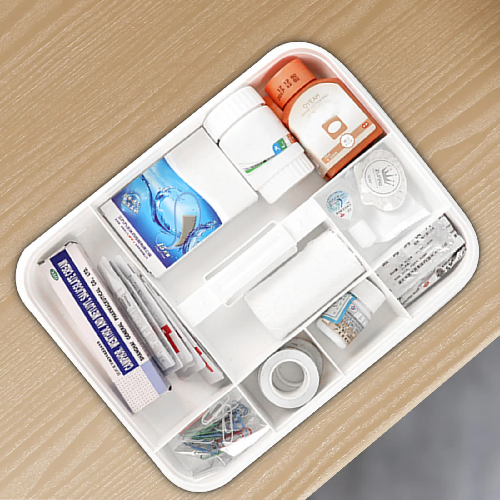 1 шт. пластиковая аптечка медицинская коробка контейнеры для хранения большой