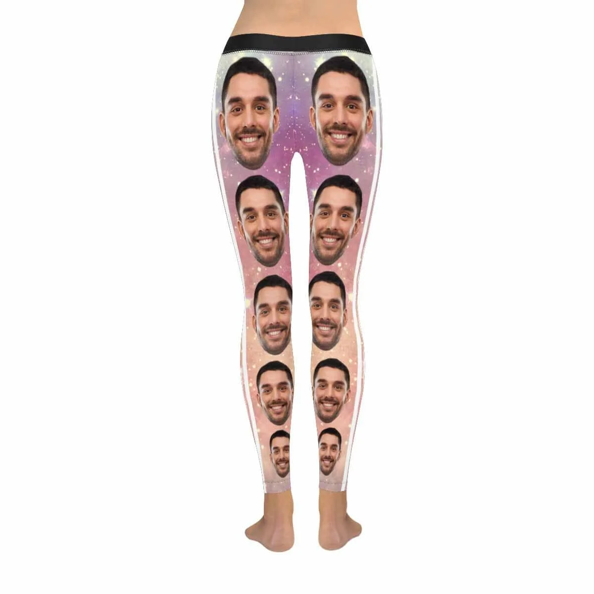 

Custom Face Colorful All-Over Low Rise Yoga Leggings