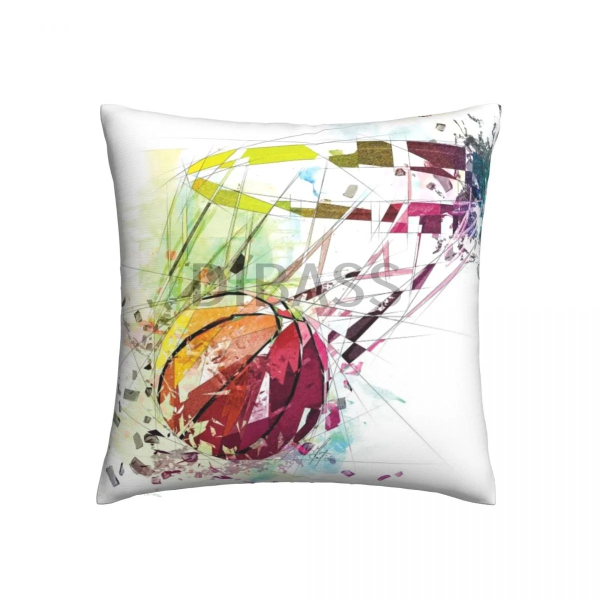 

Basketball And Net - Floor Pillow Throw Pillows for sofa