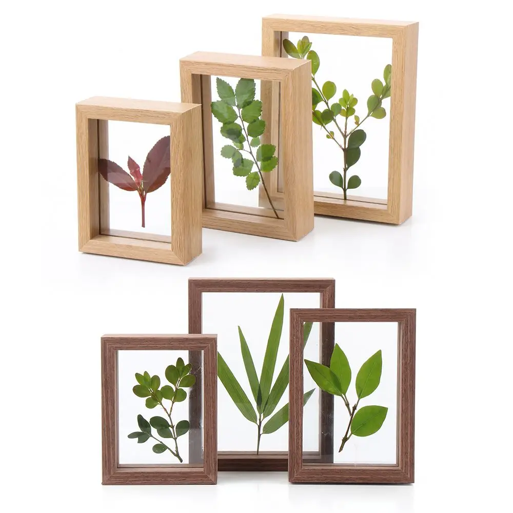 

Family Art Vintage Fashion Photo Frame Picture Holder Wooden Plant specimen