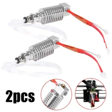 2pcs/set Durable V5 J Head Hotend Extruder Hot End Kit 0.4mm 3D Printer Parts for Anycubic I3 Mega 3D Extruder Printer