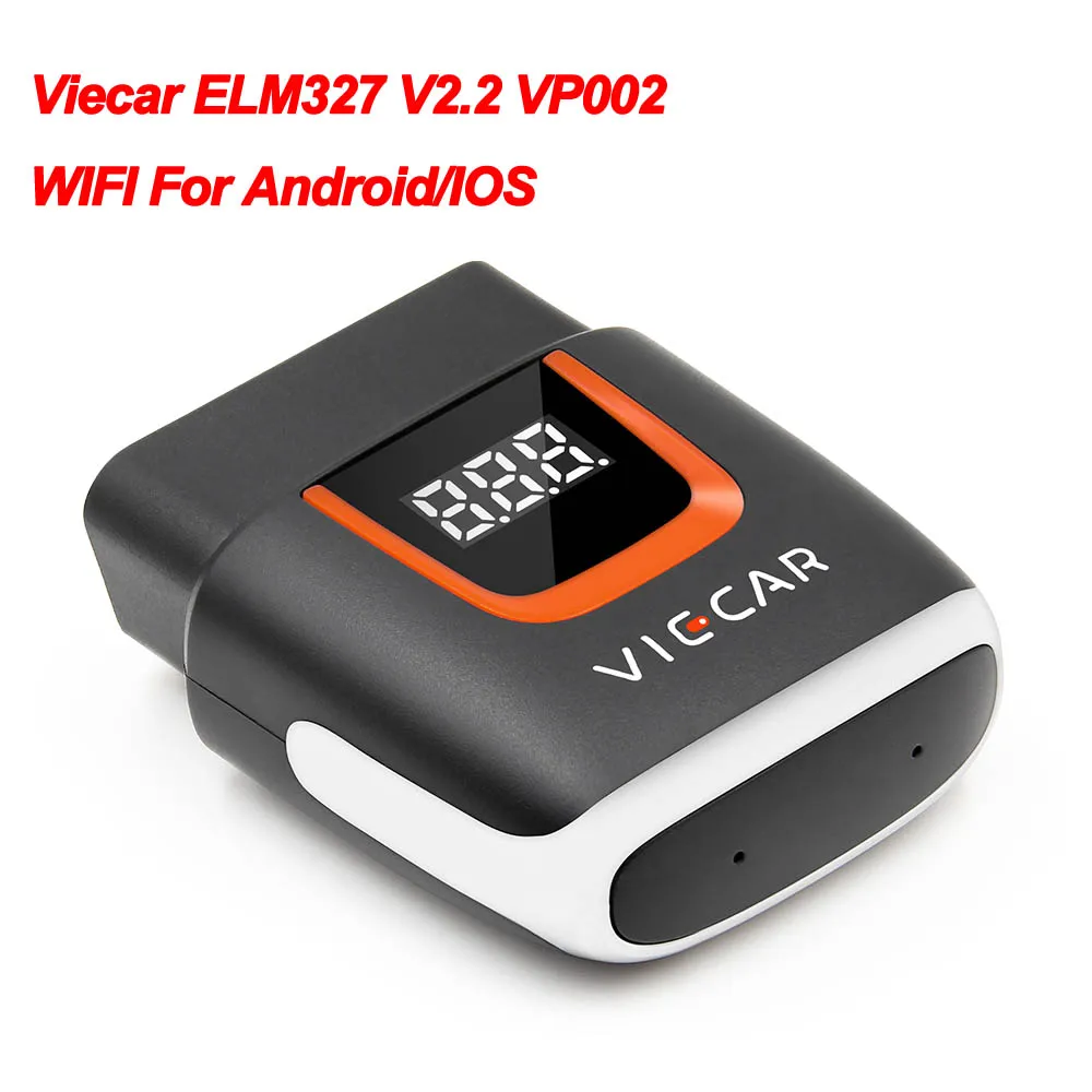 VP002 Viecar ELM 327 V2.2 считыватель кодов для Android/IOS OBD2 wifi Bluetooth 4,0 USB сканер ELM327 OBD 2 OBD2 автомобильный диагностический инструмент - Цвет: VP002
