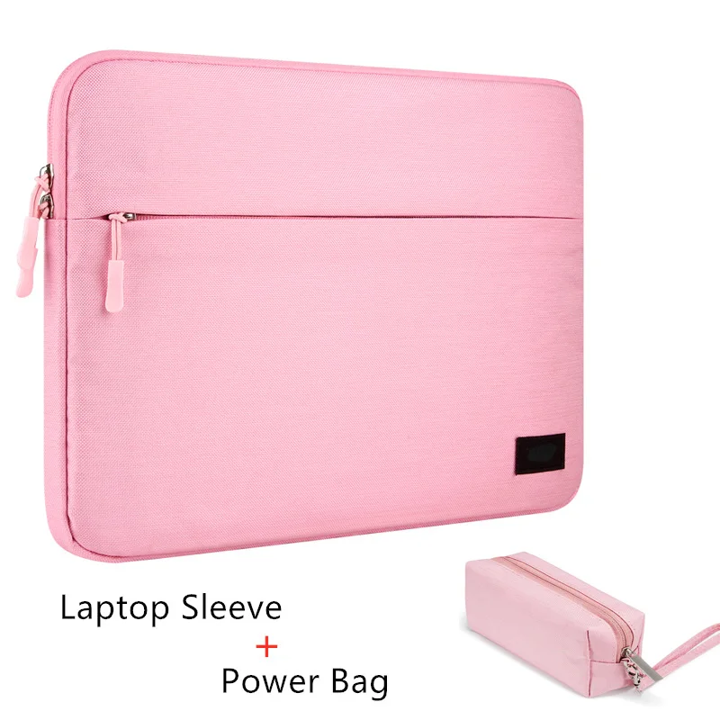 Pink Сумка для ноутбука 15,6, 14, 13,3 для Xiaomi Mi Asus Dell hp lenovo MacBook Air Pro 13 защитный чехол для ноутбука 11,12, 15 - Цвет: Pink