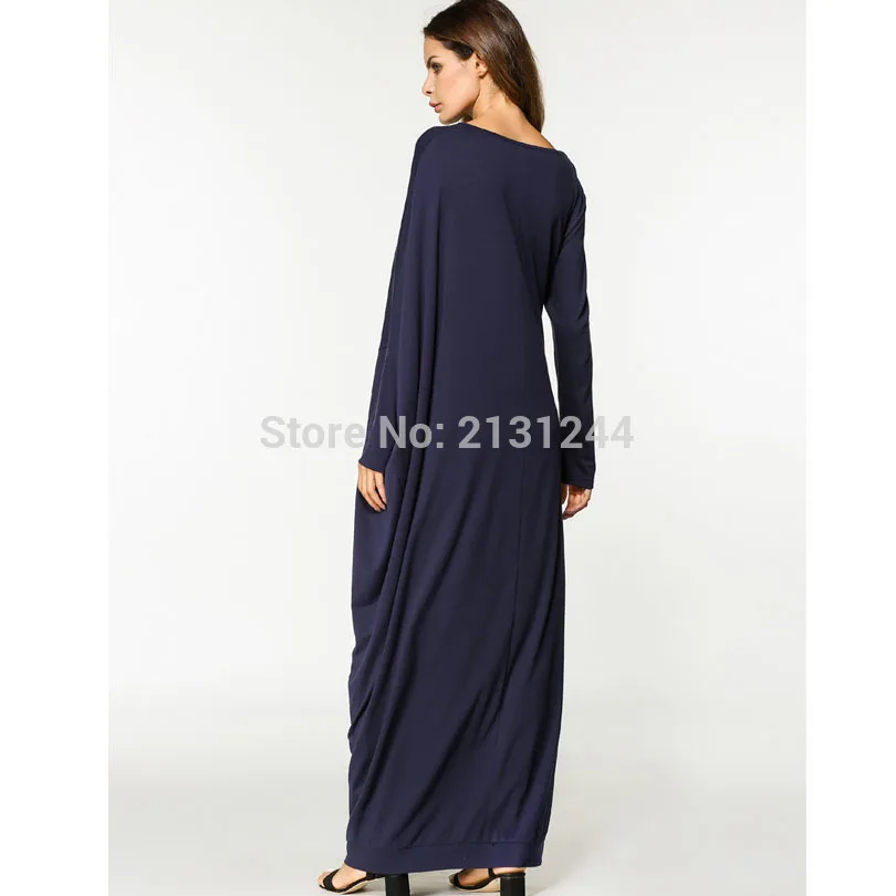 Модные женские повседневные платья больших размеров зимние 2018 новый стиль