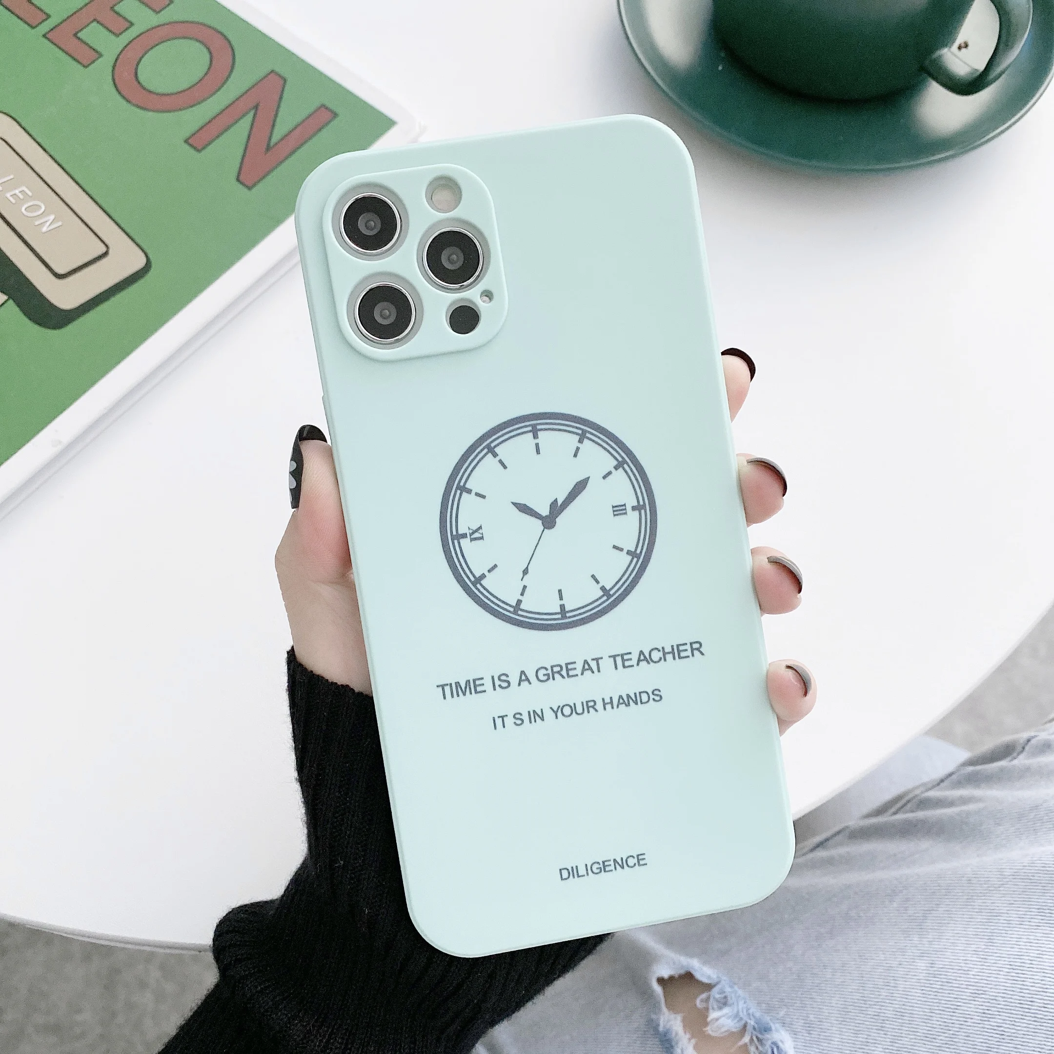 Ультратонкий чехол из жидкого силикона для iPhone 12 11 Pro X XS MAX XR 8 7 6 Plus SE2020 | Мобильные