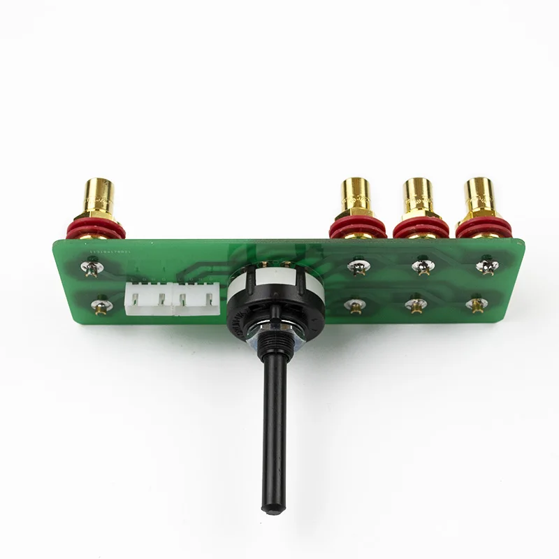 Двухканальный 3 ступенчатый звуковой источник переключатель выбора входного