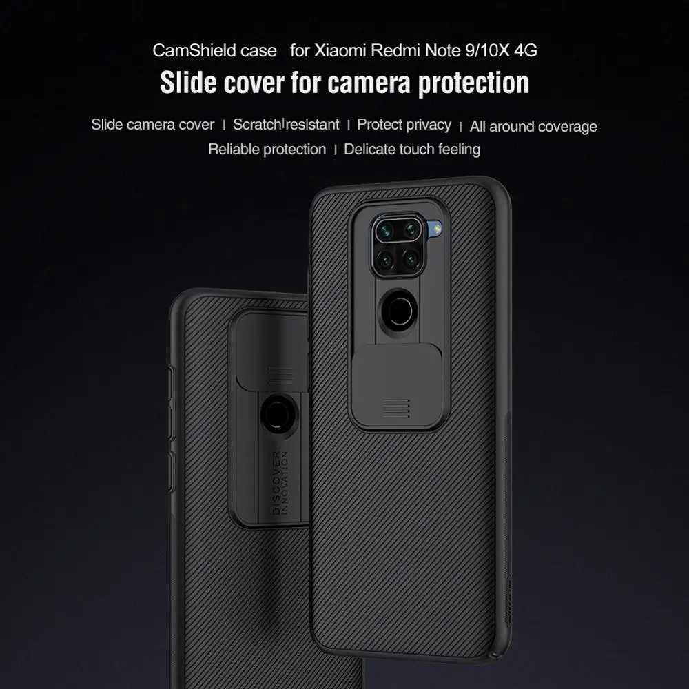 Чехол-накладка для Xiaomi Redmi Note 9 10X 4G 9S Pro Max с защитой камеры | Мобильные телефоны и