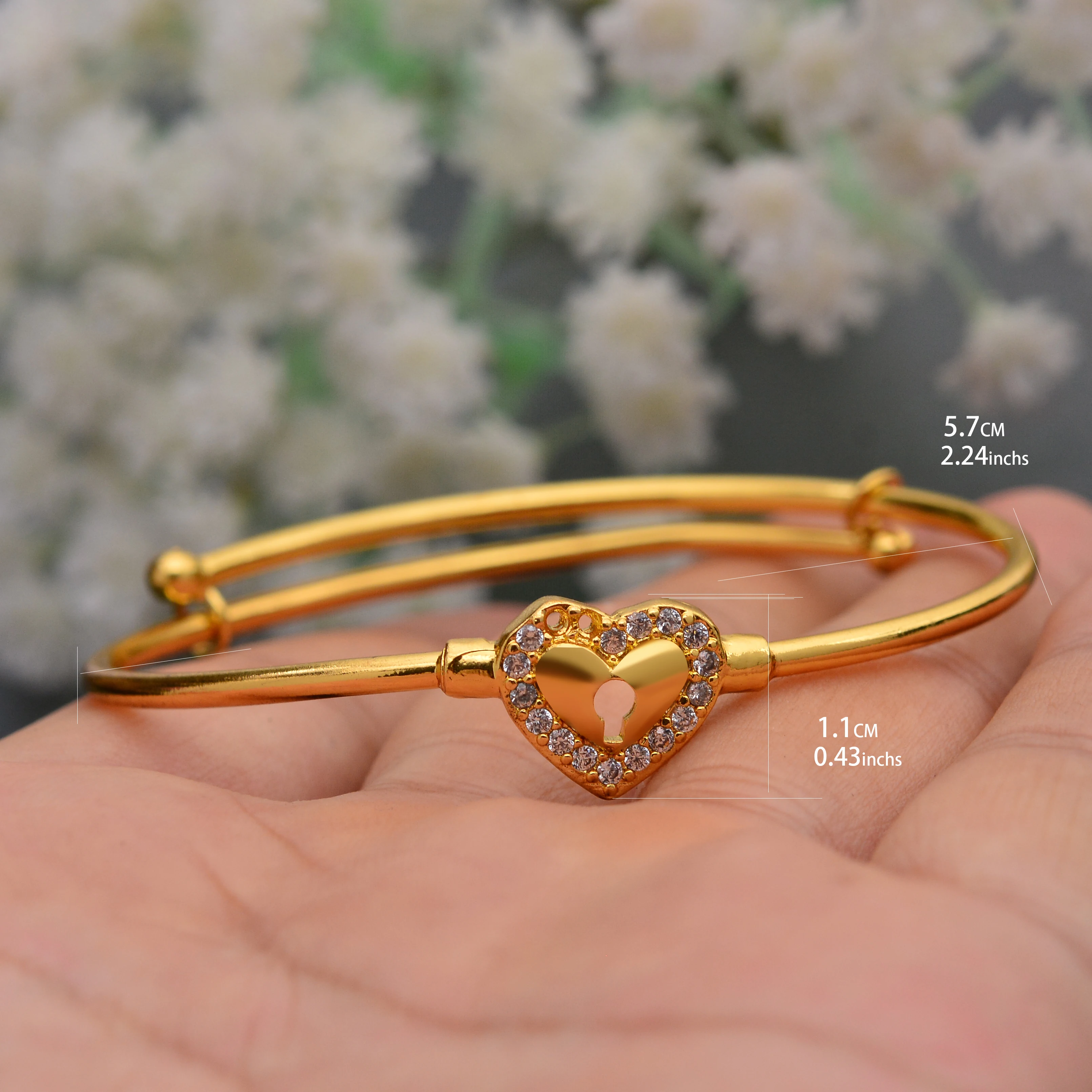 WANDO 1 шт./лот золотые браслеты Дубая для женщин и мужчин африканские европейские