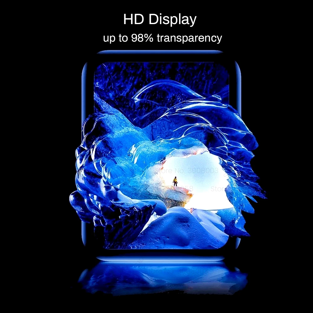 1 2 3 pcs 9d fiber protective glass for xiaomi mi watch lite smartwatch lcd screen protector films cover redmi watch accessories free global shipping