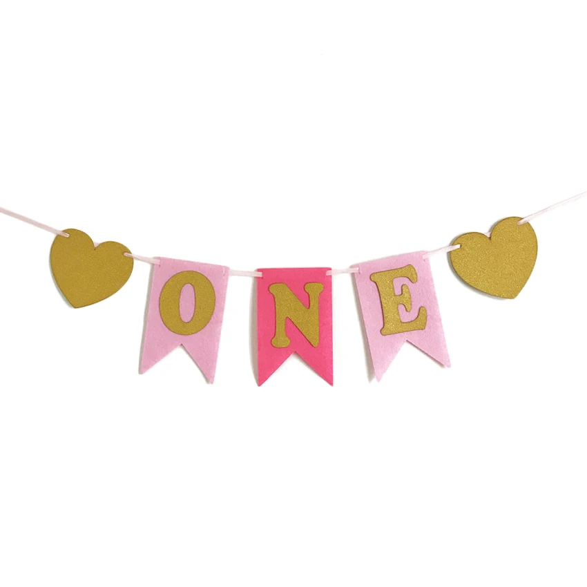 H-1 12 месяцы фоторамка баннер Baby 1st декорации с днем рождения Baby Shower 1st для маленьких мальчиков девочек мой первый год вечерние поставки - Цвет: H-1