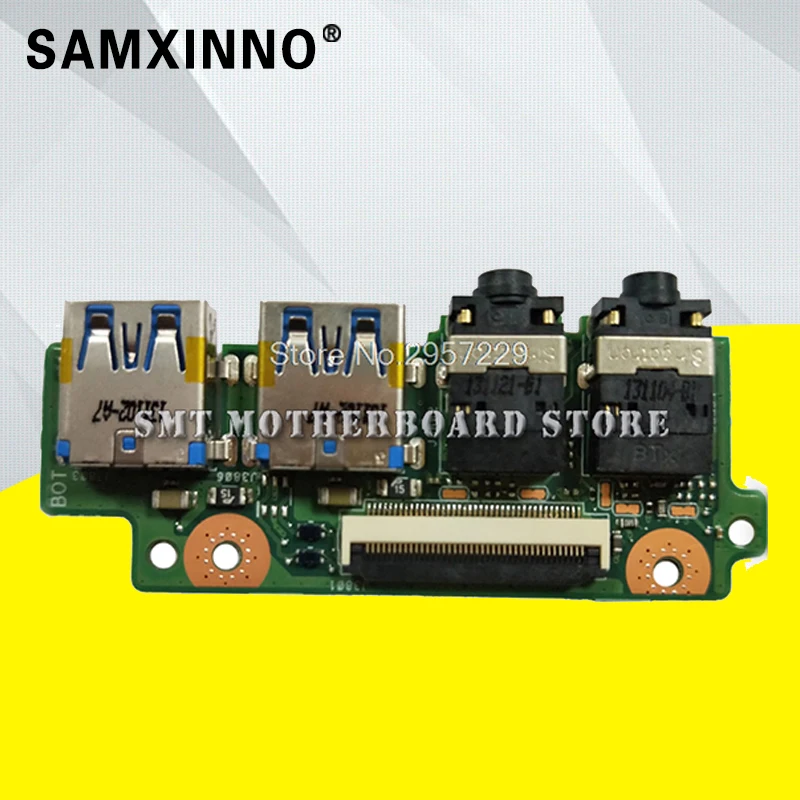 

For Asus N56 N56V N56VJ N56VM N56VB N56VZ N56J N56JR N56JN N56JK Laptop Audio USB IO Board Interface Sound Card Reader Board