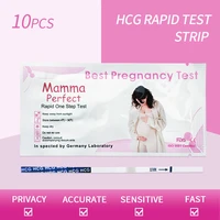 10pcs pregnancy urine test strip ovulation lh test strip kit rapid test household feminine care