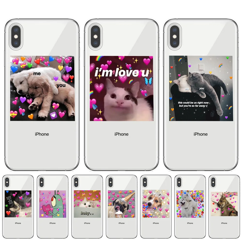 Прозрачный чехол для iphone 11 Pro XS Max X XR 8 7 6 6S Plus | Мобильные телефоны и аксессуары