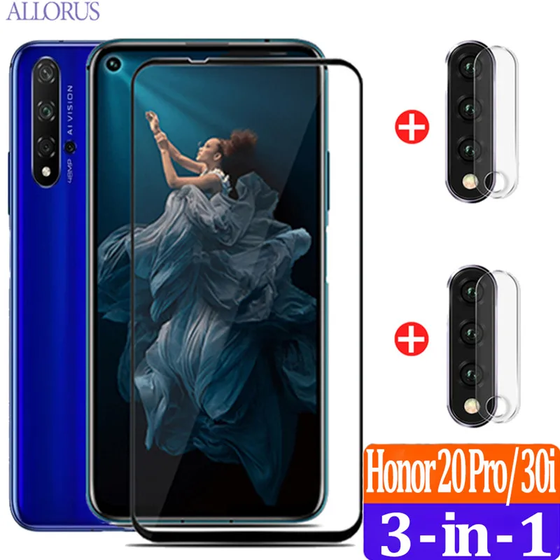 Honor 30i камера+защитное стекло на Huawei 30 i 20 Pro Защитное экрана закаленное Honor20 20S 30s Lite
