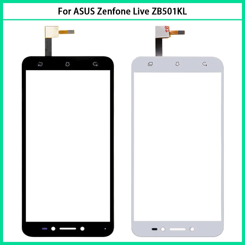 Новый ZB501KL сенсорный экран для ASUS Zenfone Live панель дигитайзер Датчик переднее