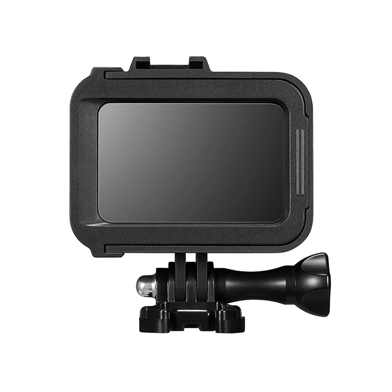Защитный чехол Vlogging для GoPro Hero 8 с черным креплением для микрофона Vlog Cage корпус в виде ракушки рамка клетка с холодным башмаком