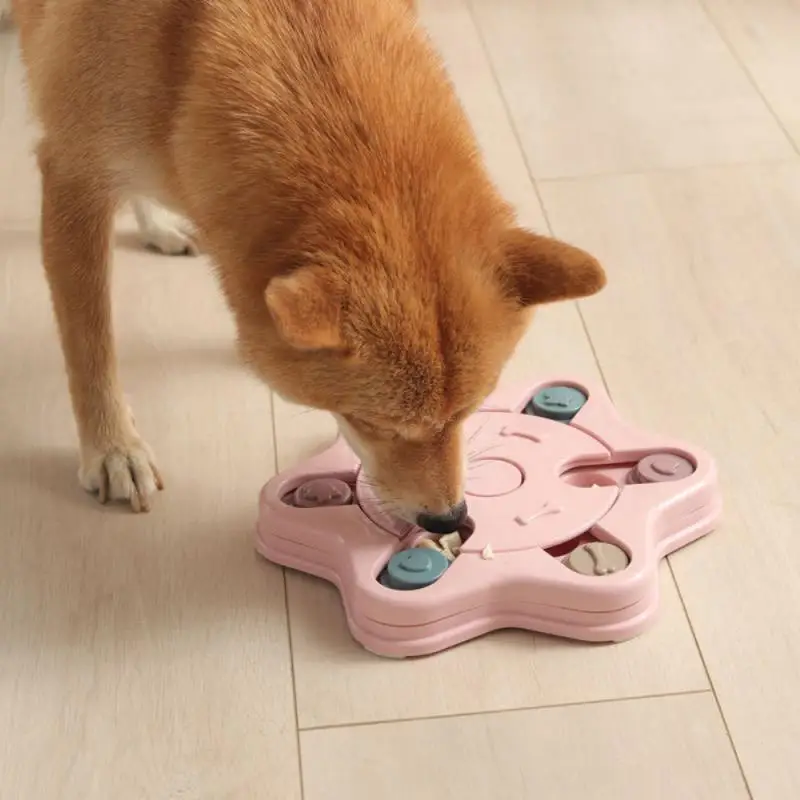 

Dogs Slow Feeder Interactive Puzzle Toys Puppy Feeding Food Intelligence Toys Pet Dogs Slow Dispensing Feeder Pet Supplies