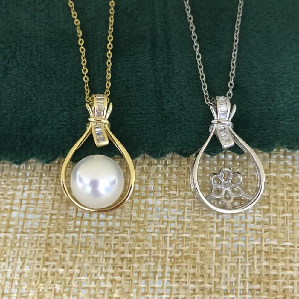 Новинка основа для подвески в новом стиле искусственное серебро фурнитура