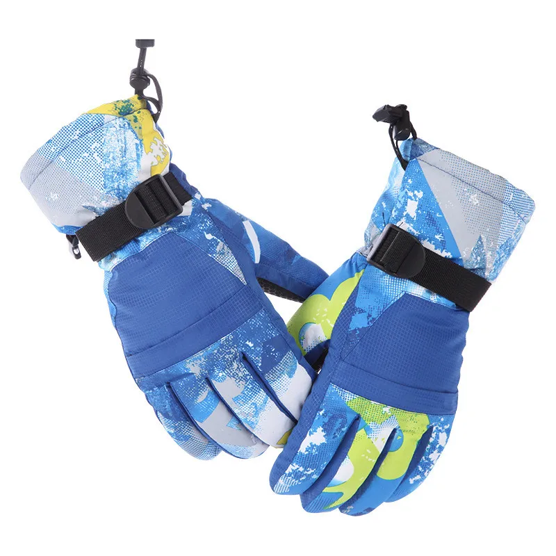 

XS-XL Winter Ski Snowboard Gloves Waterproof Touchscreen Snow Gloves for Skiing Snowboarding Racing Cycling Men Women Kids