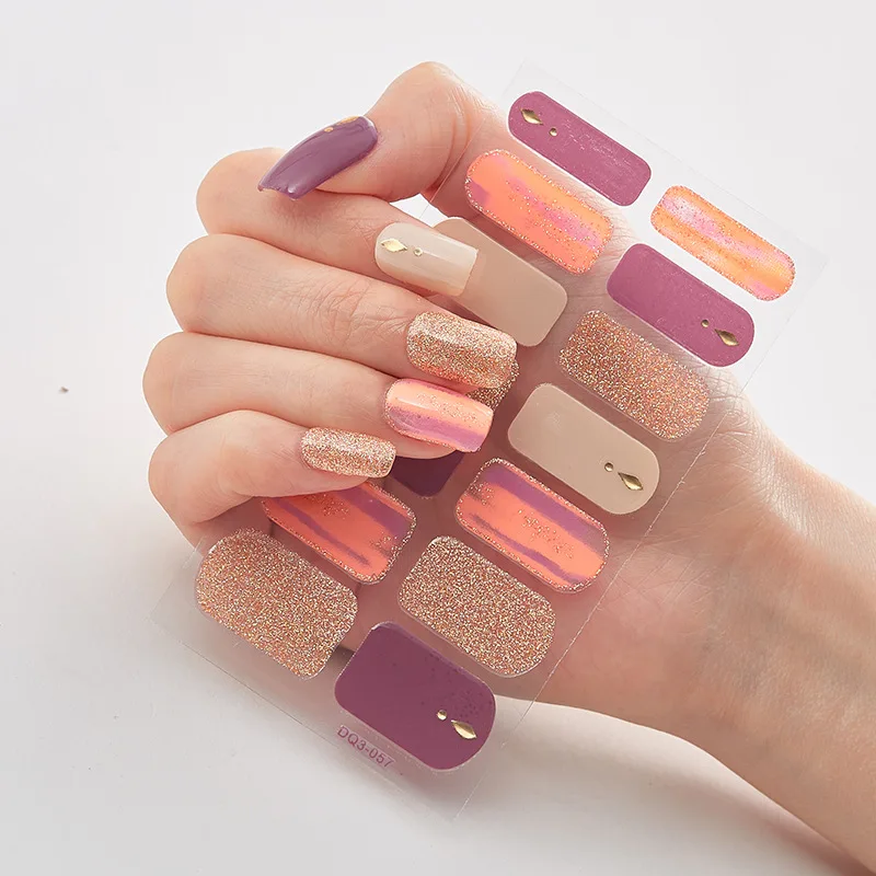 Nailart стикер полная красота четыре вида 0f наклейки для ногтей s простые