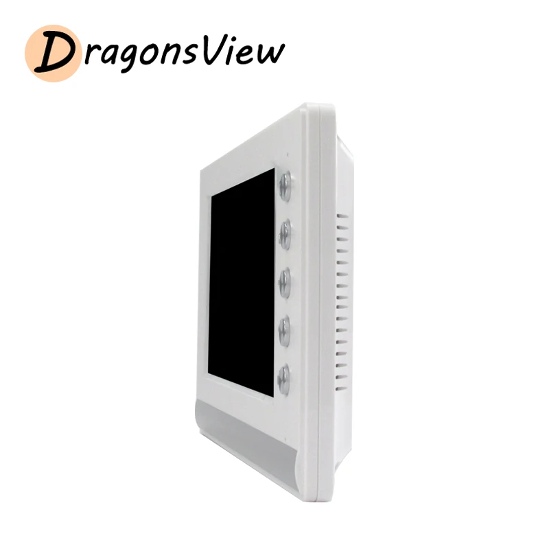 Видеодомофон DragonsView 7-дюймовый дверной звонок с камерой 1000 ТВЛ одна наружная